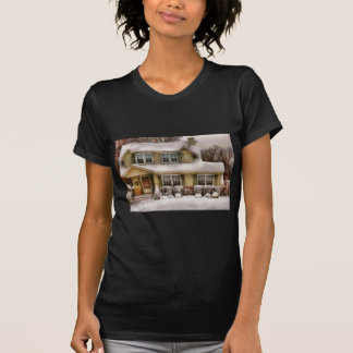 Weihnachten - Ein kalter Wintermorgen T-Shirt