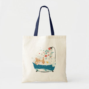 Weihnachten, ein Kitty Cat Bath Tragetasche