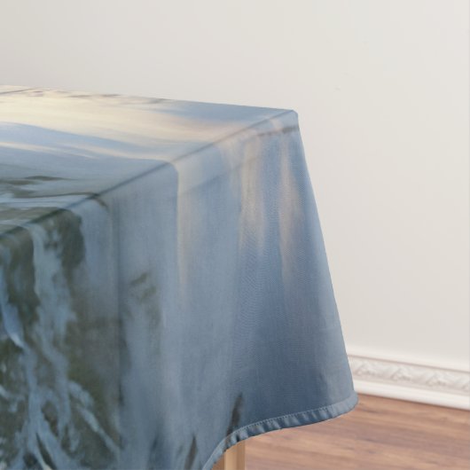 Weihnachten Ein Pferd Sleigh Santa Tischdecke (Beispiel)