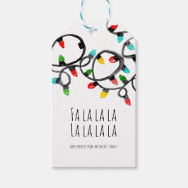 Weihnachten - ein schlichtes Geschenk Geschenkanhänger