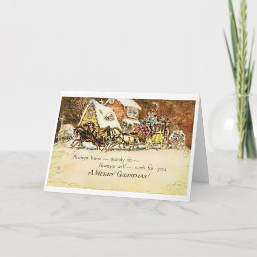 Weihnachten - Ein Wunsch für Sie, (Vorderseite)