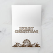 Weihnachten eines Soldaten - Grußkarte (Innenseite)