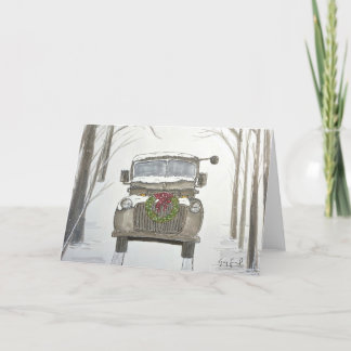 Weihnachten eines Soldaten ・ Weihnachtskarte