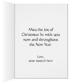 Weihnachten, einfach zu individualisieren (Innen (Rechts))