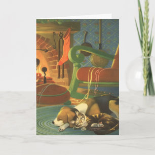 Weihnachten, einfach zu individualisieren feiertagskarte