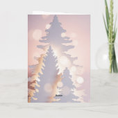 Weihnachten Einfache Bäume Christliche Bibelverse (Rückseite)