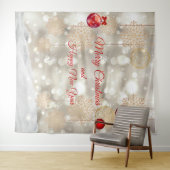 Weihnachten Einfacher Hintergrund Wandteppich (Beispiel (Horizontal))