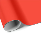 Weihnachten einfarbig rot geschenkpapier (Rolleneckpunkt)