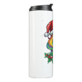 Weihnachten Einhorn Girls Boys Weihnachten Niedlic Thermosbecher (Nach links gedreht)