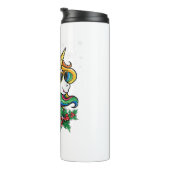 Weihnachten Einhorn Girls Boys Weihnachten Niedlic Thermosbecher (Nach rechts gedreht)