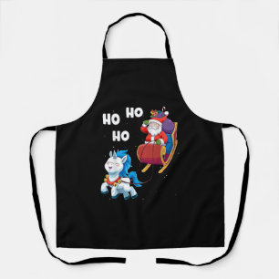 Weihnachten Einhorn Shirt Magical Xmas Weihnachtsm Schürze