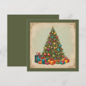 Weihnachten Einladung (Vorne/Hinten)