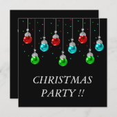 Weihnachten Einladung (Vorne/Hinten)