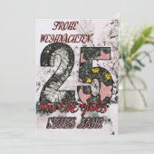 WEIHNACHTEN EINLADUNG (Stehend Vorderseite)