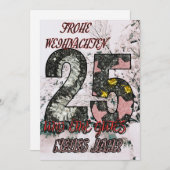 WEIHNACHTEN EINLADUNG (Vorne/Hinten)