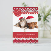 Weihnachten Einladung (Stehend Vorderseite)