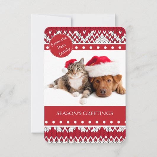 Weihnachten Einladung (Vorderseite)