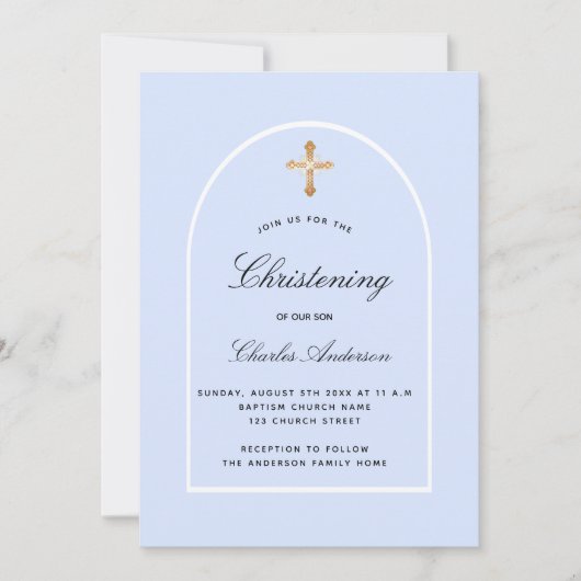 Weihnachten Einladung (Vorderseite)