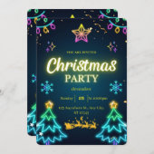 Weihnachten Einladung (Vorne/Hinten)