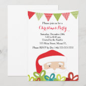 Weihnachten Einladung Weihnachtsgeschenke (Vorne/Hinten)