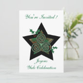 Weihnachten - Einladung zum Weihnachten (Stehend Vorderseite)