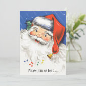 Weihnachten, Einladung zur Weihnachtsmusik (Stehend Vorderseite)