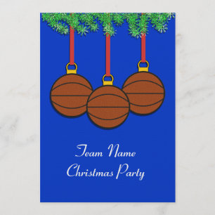 Weihnachten Einladungen für Fastpech Softball