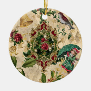 Weihnachten Einzigartige Keramik Ornament