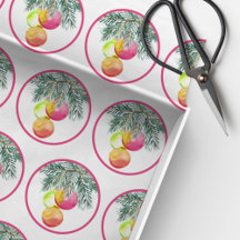 Weihnachten Einzigartiges Wasserfarbenmagenta