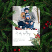 Weihnachten Elegant Winter Holly Berries 1 Foto