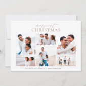 Weihnachten Elegante 6 Foto Collage (Vorderseite)