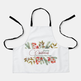 Weihnachten Elegante Wasserfarbe Schürze