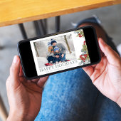 Weihnachten Elegante Winter Holly Berries 2 Foto