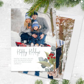 Weihnachten Elegante Winter Holly Berries 2 Foto