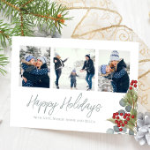 Weihnachten Elegante Winter Holly Berries 3 Foto