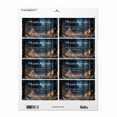 Weihnachten Eleganter Winter Festwald (Vorne)