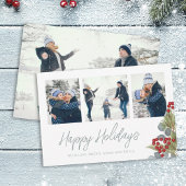 Weihnachten Eleganter Winter Holly Berries 4 Foto