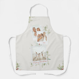 Weihnachten Elegantes festliches botanisches Foto  Schürze