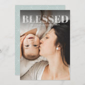 Weihnachten - Elegantes Foto (Vorne/Hinten)