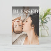 Weihnachten - Elegantes Foto (Stehend Vorderseite)