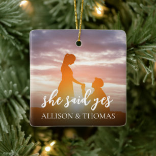 Weihnachten Elegantes Foto Einfach Minimalistisch Keramikornament