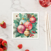 Weihnachten Eleganz im Wasser Serviette (Beispiel)