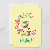 Weihnachten & Elf Grüße! (Vorderseite)