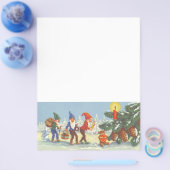 Weihnachten, Elfen im Schneewald Winter Flyer (Einzeln)