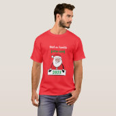 Weihnachten en Famille (votre nom) T-Shirt (Vorne ganz)