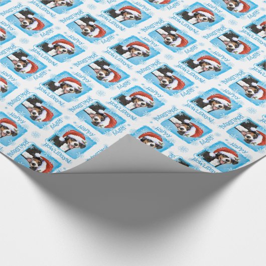 Weihnachten Entlebucher Geschenkpapier (Ecke)