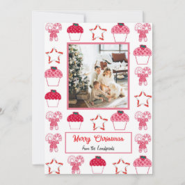 Weihnachten Erdbeere Cupcakes & Zuckerrohre