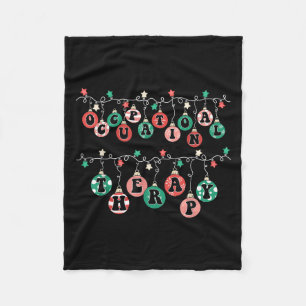 Weihnachten Ergotherapie Therast Ot Frohe Fleecedecke