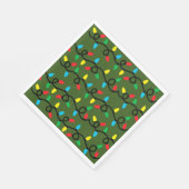 Weihnachten erhellen Papier-Serviette Serviette (Ecke)