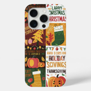 Weihnachten, Erntedank und Weihnachtsfeiertag Case-Mate iPhone Hülle